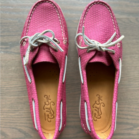 Sperry Top-Sider Gold Cup Womens Pink Boat Shoes-Size Women’s 9 - Picture 2 of 11